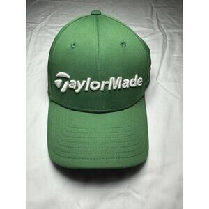 TaylorMade Adult Aeroburner R15 Men's Baseball Cap Golf Hat Green Strapback